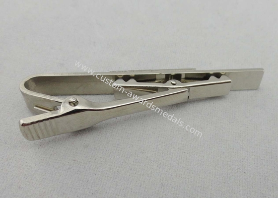 Silk Screen Printing Personalized Tie Bar, 0.8 mm Thickness Stainless Steel