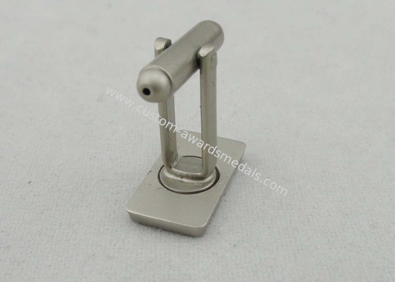 SATA Zinc Alloy Hard Enamel Cufflink, 17 mm Misty Color Printing For Club