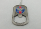 Presented Personalised Dog Tags , zinc alloy , soft enamel , antique nickel plating