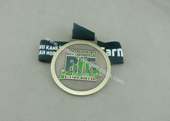 Enamel Zinc Alloy Running award medals for Running Sport Half Marathon Meeting