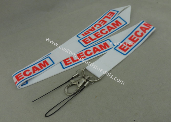 Customized Environment Friendly Heat Transfer Printing Lanyard , custom key lanyards