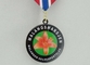 45mm Competition Custom Awards Medals With Ribbon , Epoxy Added , No Plating