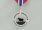 Offset Printing Brass Custom Awards Medals , Sports Medals And Ribbons