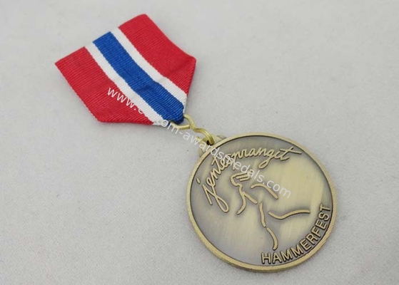 Hammerfest Custom Awards Medals / 2.0mm Laser Engraved Raised Metal