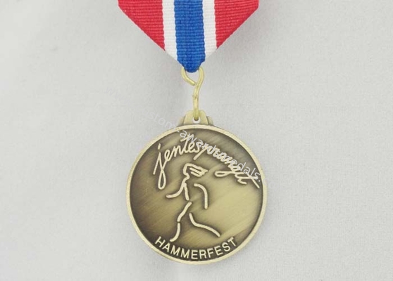 Hammerfest Custom Awards Medals / 2.0mm Laser Engraved Raised Metal