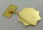 3D Gold Ural Meh Zavo Custom Awards Medals , 40mm Imitation Hard Enamel