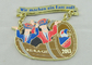 RE-KA-GE 3.5mm Custom Enamel Medal , Zinc Alloy Sports Medals For Kids