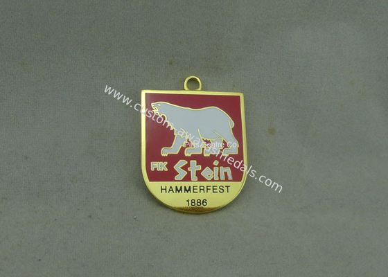 Zinc Alloy Imitation Hard Enamel Personalized Medals Customized For Awards