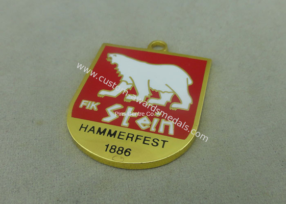 Zinc Alloy Imitation Hard Enamel Personalized Medals Customized For Awards