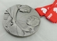 Silver Plated Ribbon Medals Die Casting Without Enamel For Award