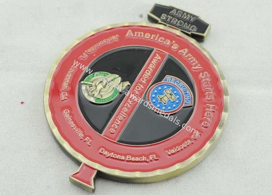 Jacksonville Personalized Coins Awarded For Excellence, Diamond Cut Edge