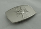 Zinc Alloy Custom Made Buckles Without Enamel , Nickel Plated For Awards