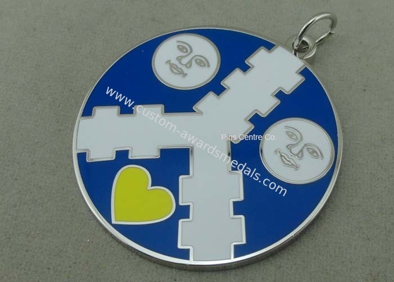 3D Carnival Hard Enamel Medal Personalized Multi Piece Melted Germany Medals