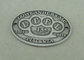 Customized 2D Souvenir Badges Standard Antique Silver Die Casting Metal Badge
