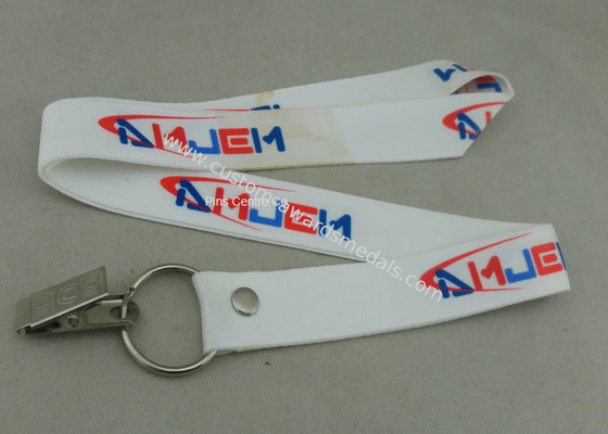 Reflection Promotional Lanyards Stain Lanyard Polyester Marathon Medal Ribbon