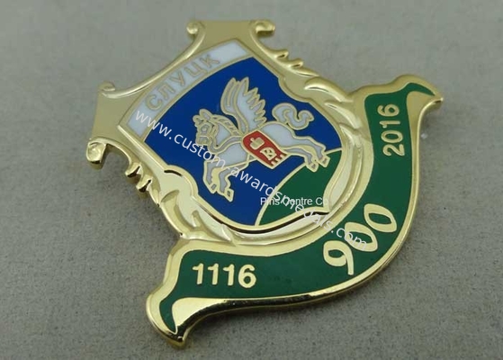 Awards Enamel Lapel Pin Personalized Hard Enamel Metal Pin Badges For Army