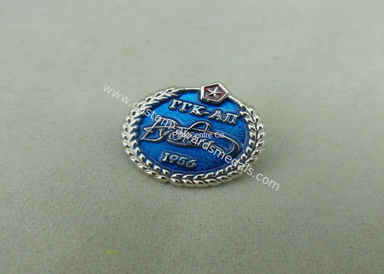 Zinc Alloy Transparent Soft Enamel Pin , Die Casting 3D Glitter Military Honor Pin