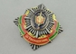 Screw Souvenir Badges Army / Car / Awards With Antique Silver Plating