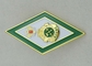 3D Gold Army Souvenir Badges With Soft Enamel For Souvenir Date And Holiday