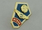 Copper / Pewter Souvenir Badges Army With Gold Printed