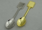 3D Customized Souvenir Badges Zinc Alloy With Spoon Shape