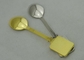 3D Customized Souvenir Badges Zinc Alloy With Spoon Shape