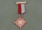 Carnival Awards Medals In 3D Design , Zinc Alloy Competition Medals With Silver Plating