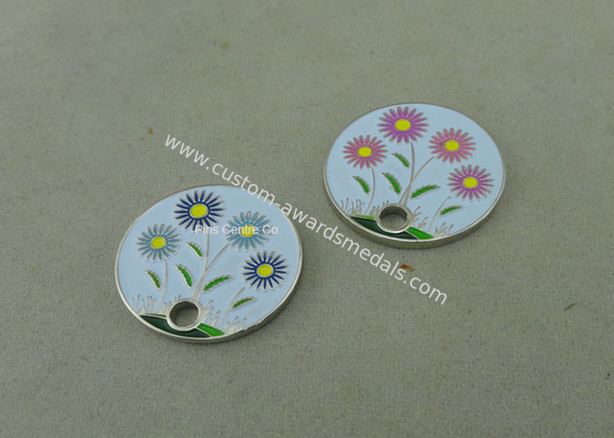 Zinc Alloy Die Cast Trolley Coin Keychain For Gifts / Decoration