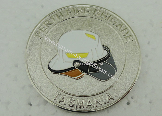 Customized Challenge Medallion Coin For Souvenir , Brass Stamped Soft Enamel Awards Coins