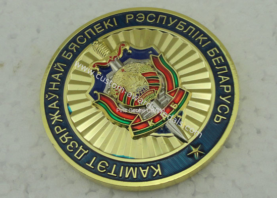 Customized Challenge Coin , 3D Brass Army Souvenir Metal Coin