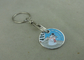 Die Stamped Silver Trolley Coin , Zinc Alloy Personalized Shopping Token