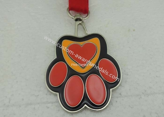 Metal Soft Enamel Medal Sport Medallion 3.0 Inch Logo Customized