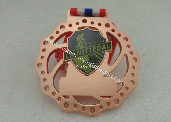 Karate Awards Medals , Custom Sports Running Enamel Cycle Awards Medal