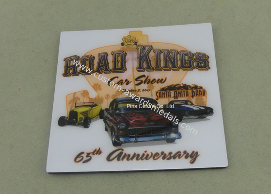 Personalized Metal Card Souvenir Badges Offset Printing Emblems