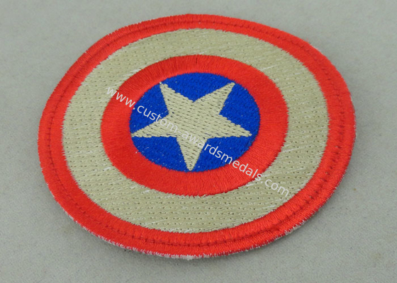 Custom Embroidery Fabric Iron Monkey Look Patch for Garment Washable