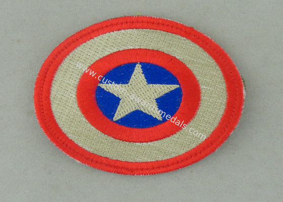 Custom Embroidery Fabric Iron Monkey Look Patch for Garment Washable