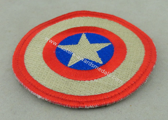 Custom Embroidery Fabric Iron Monkey Look Patch for Garment Washable