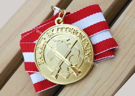 Custom Full Running / Walk Die Cast Medals Soft Enamel Kappes Ordens