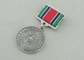 Zinc Alloy 3D Custom Medal Awards With Antique Silver Plating