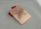 Copper Ribbon Medals With Printing Ribbon And Soft Enamel For Triathlon Medal