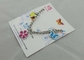 Promotional Butterfly Bracelet Key Chain , Iron Stamped with Soft Enamel