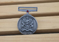 3D Zinc Alloy Die Casting Custom Awards Medals , Antique Police Medal