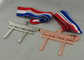 Martial Arts State Championship Die Cast Medals With Zinc Alloy And 3D Design