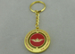 Great Patriotic War Spinning Promotional Keychain With Misty Gold L Plating