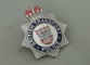 British Transport Police Souvenir Badges Brass Stamped With Imitation Hard Enamel