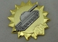 3D Zinc Alloy Die Casting Souvenir Badges With Nickel Plating