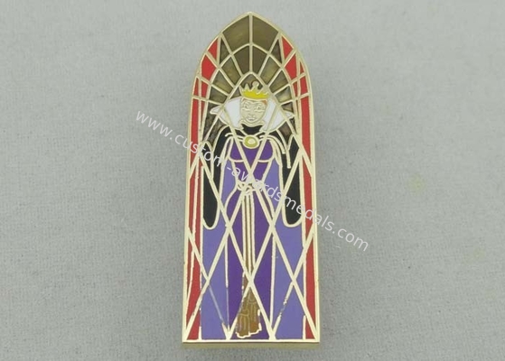 Die Casting Soft Enamel Pin With Gold Plating For Company Celebration