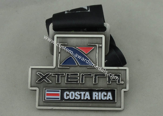 Personalized Die Casting 78mm Diameter Costa Rica Medal