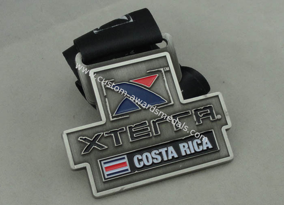 Personalized Die Casting 78mm Diameter Costa Rica Medal