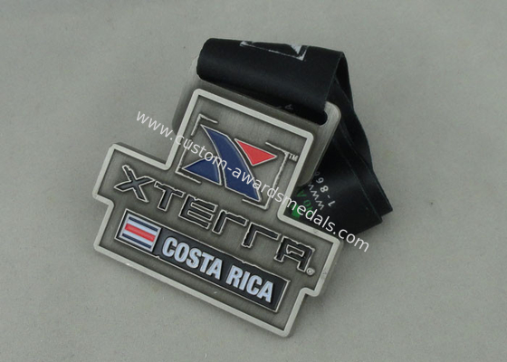 Personalized Die Casting 78mm Diameter Costa Rica Medal